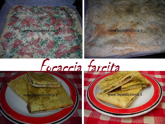 Focaccia farcita