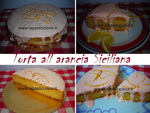 Torta all’arancia Siciliana