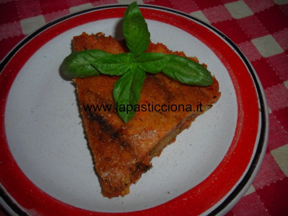 Sformato di melanzane e zucchine