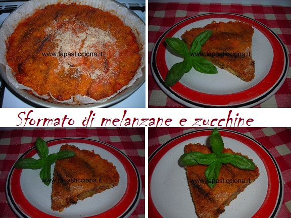 Sformato di melanzane e zucchine