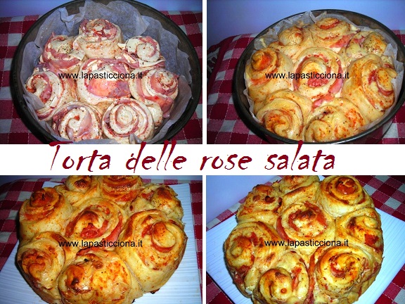 Torta delle rose salata