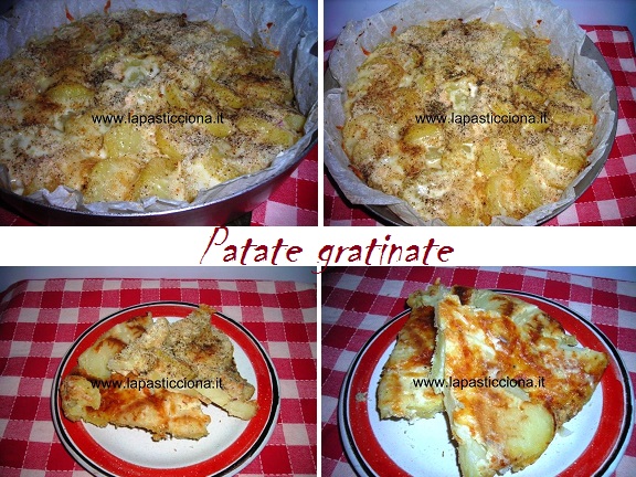 Patate gratinate