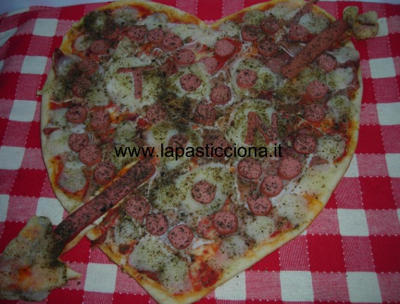 Pizza degli innamorati