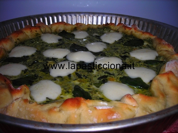 Pizza ricotta e pesto