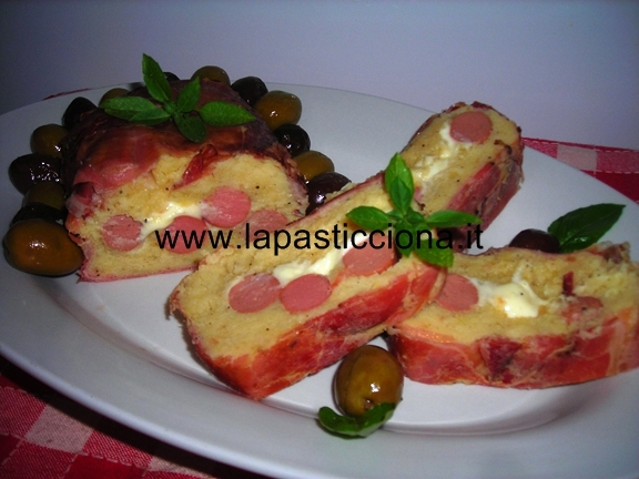 Rotolo di patate in crosta