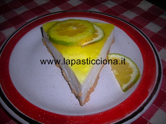 Cheesecake al limone