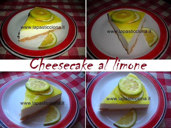 Cheesecake al limone