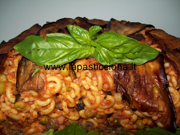 Timballo di melanzane alla Siciliana