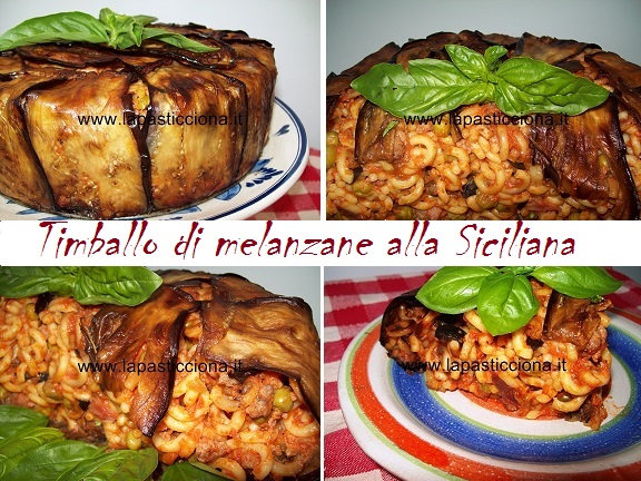 Timballo di melanzane alla Siciliana