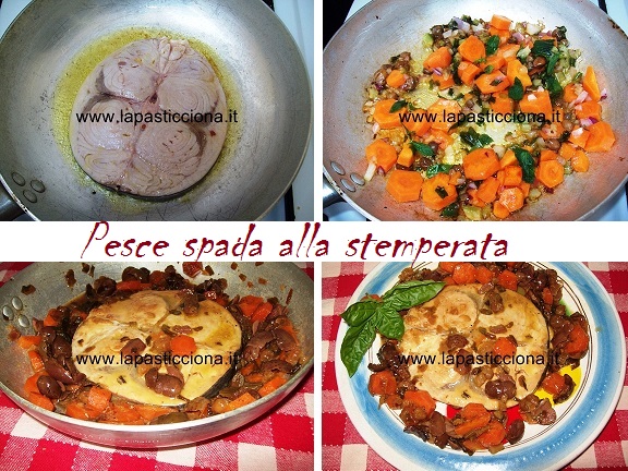 Pesce spada alla stemperata