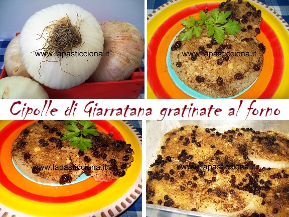 Cipolle di Giarratana gratinate al forno