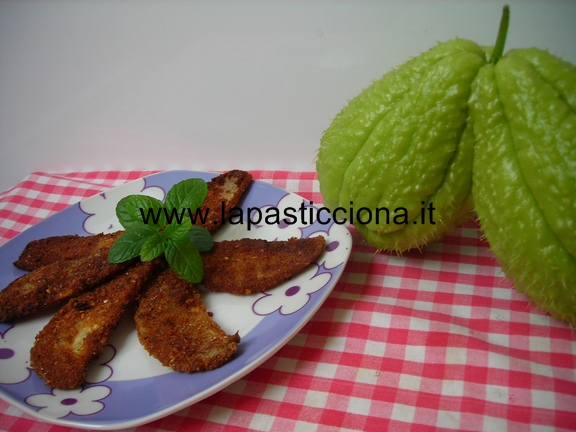 Zucchina centenaria (Chayote) a cotoletta