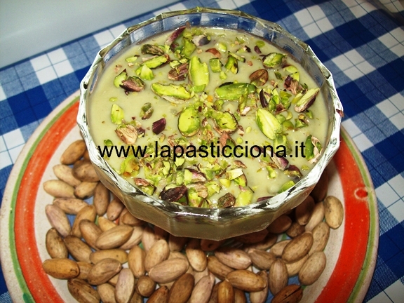 Crema pasticcera al pistacchio di Bronte