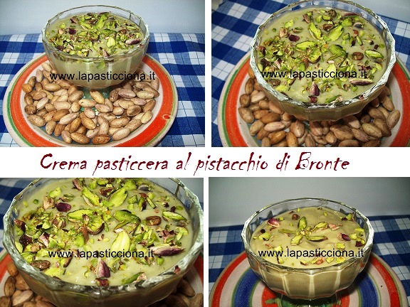 Crema pasticcera al pistacchio di Bronte