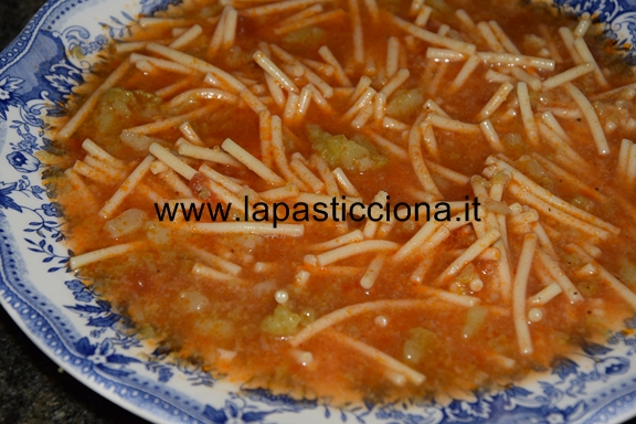 Pasta con i broccoli (Cavolfiori) a minestra