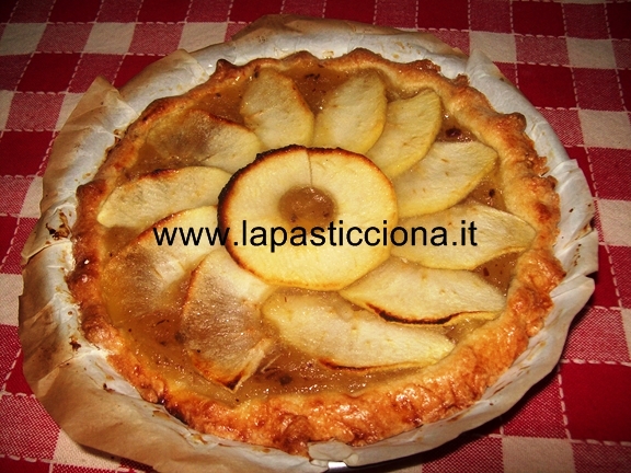 Crostata di mele con frolla all’olio