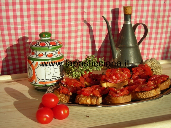 bruschette al pomodoro