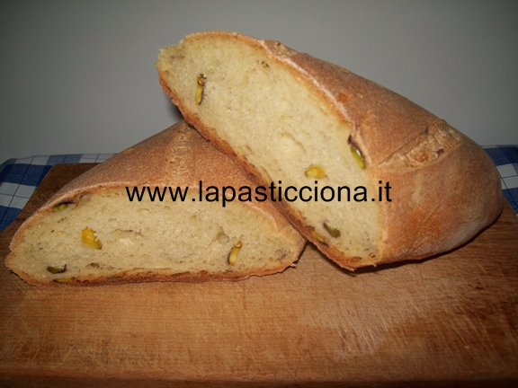 Pane ai pistacchi di Bronte