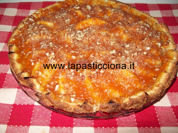 Crostata di pesche