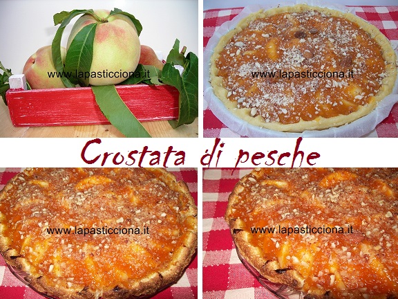 Crostata di pesche