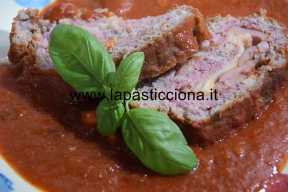 Polpettone di carne tritata alla Siciliana