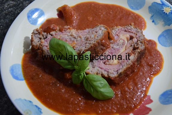 Polpettone di carne tritata alla Siciliana