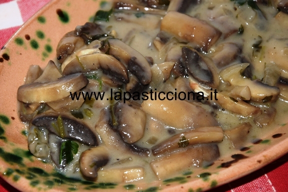 Funghi cremosi