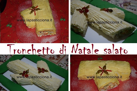 Tronchetto di Natale salato