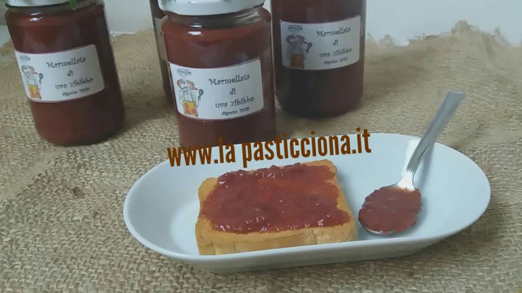 Marmellata di uva zibibbo