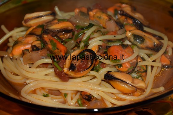 Spaghetti con le cozze