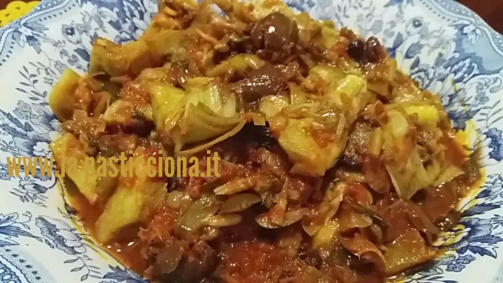 Caponata di carciofi