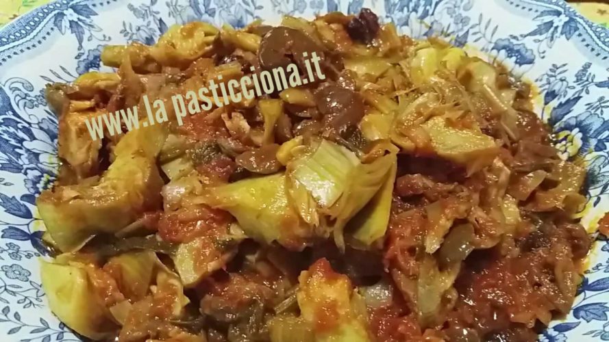 Caponata di carciofi