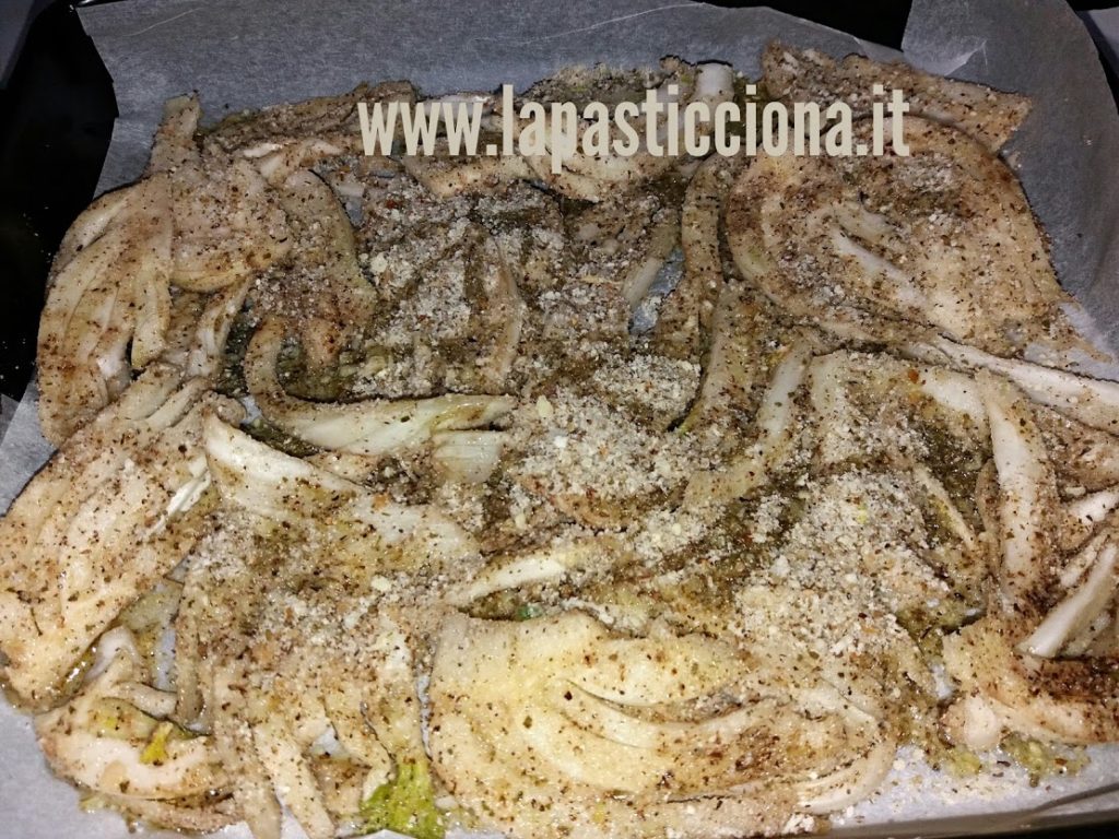 Finocchi gratinati al forno