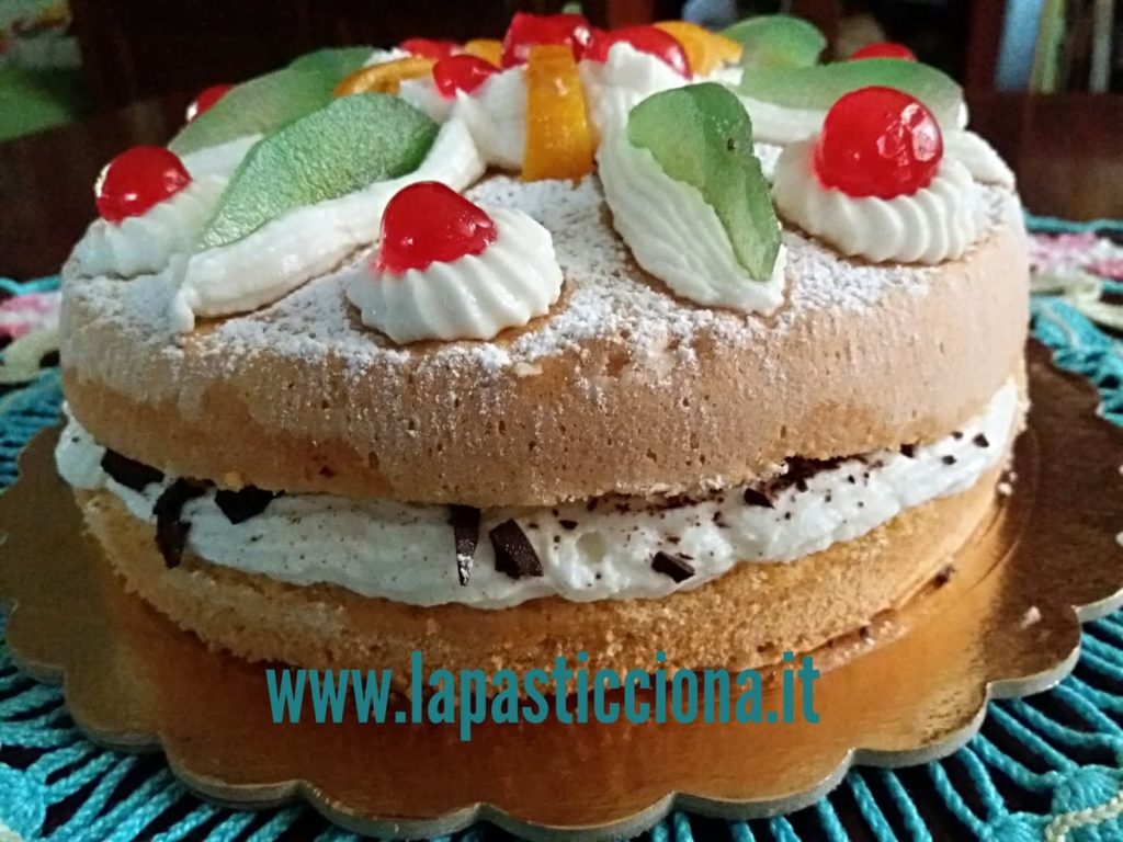 Torta di ricotta e canditi