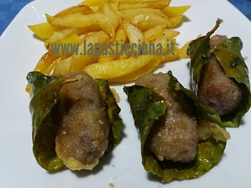 Polpette in foglie di limone