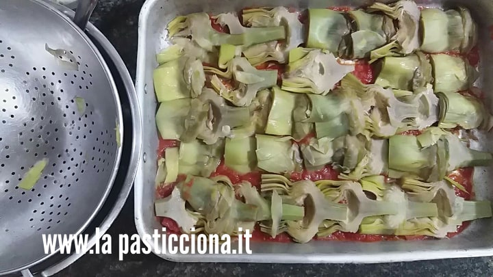 Carciofi alla pizzaiola