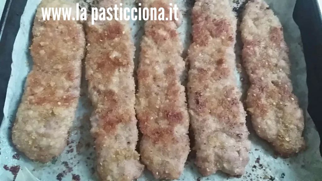 Salsiccia impanata al forno