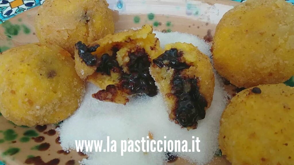 Arancinette al cioccolato