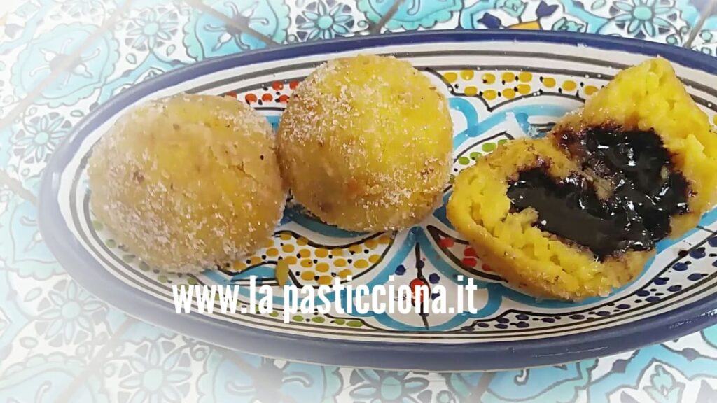 Arancinette al cioccolato