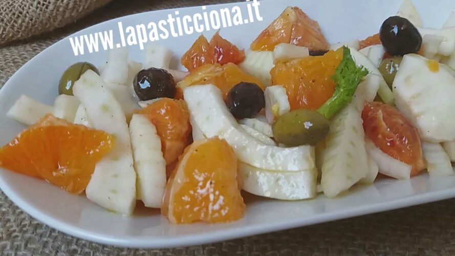 Insalata di finocchio e arance alla siciliana