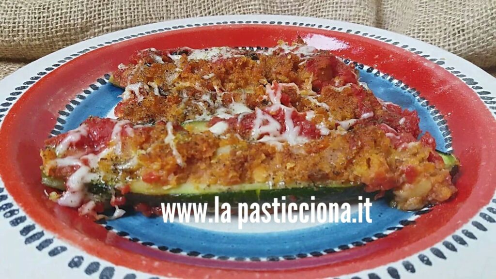 Zucchine ripiene alla siciliana