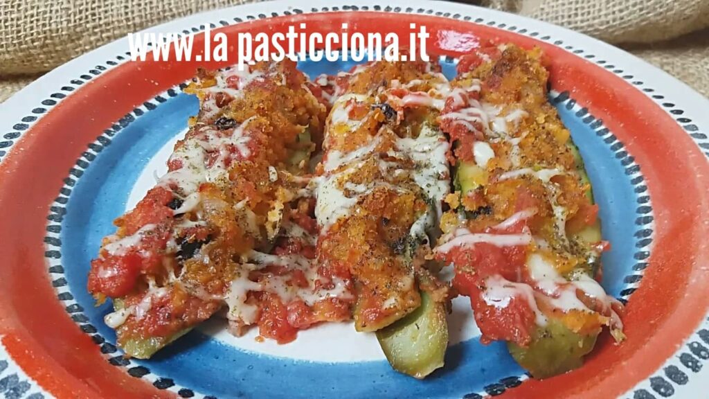 Zucchine ripiene alla siciliana