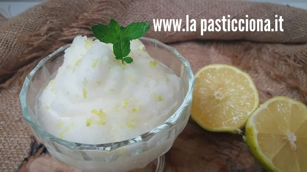 Granita di limoni siciliana (senza gelatiera)