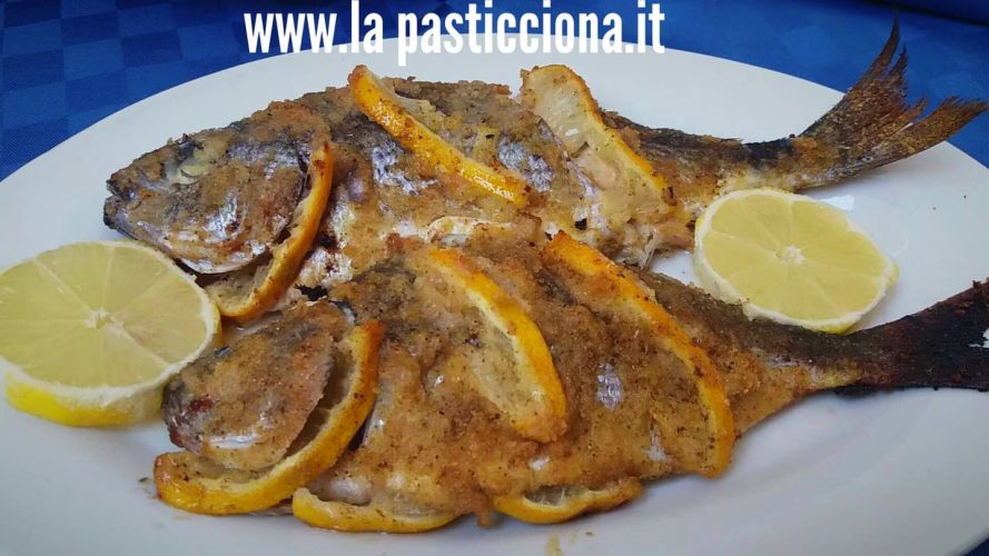 Occhiate panate al forno