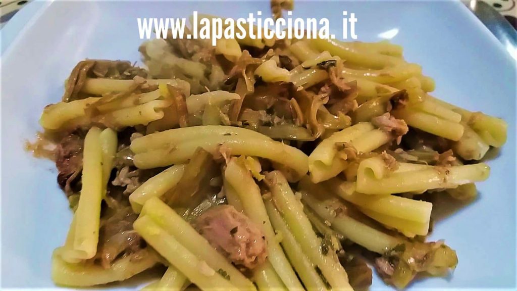 Caserecce tonno e carciofi