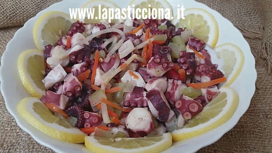 Insalata di polpo con sott'aceti